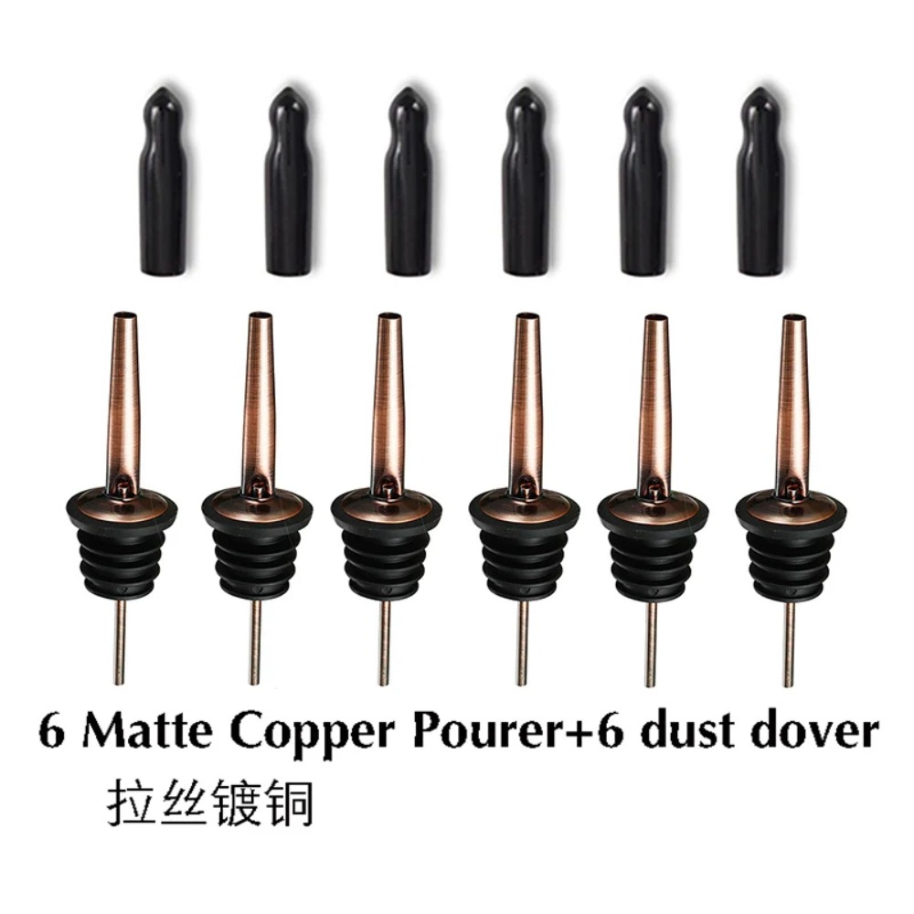 Bitters Bottle Set - Lot de 6 bouchons verseurs de